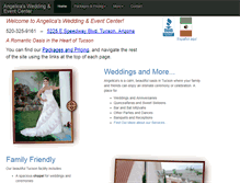 Tablet Screenshot of angelicastucson.com